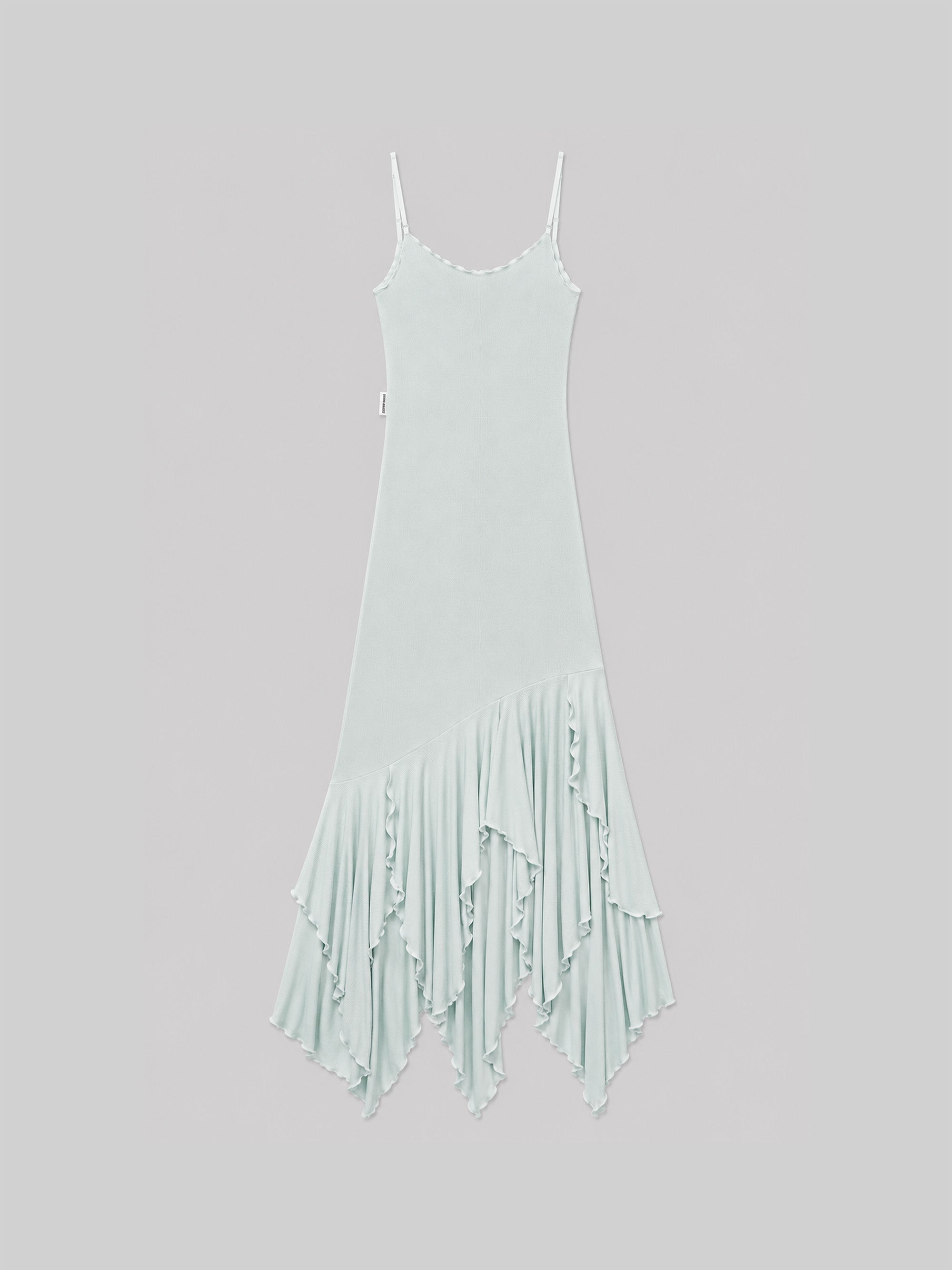Ester Manas Dresses robe maxi spaghetti menthe M/L coton