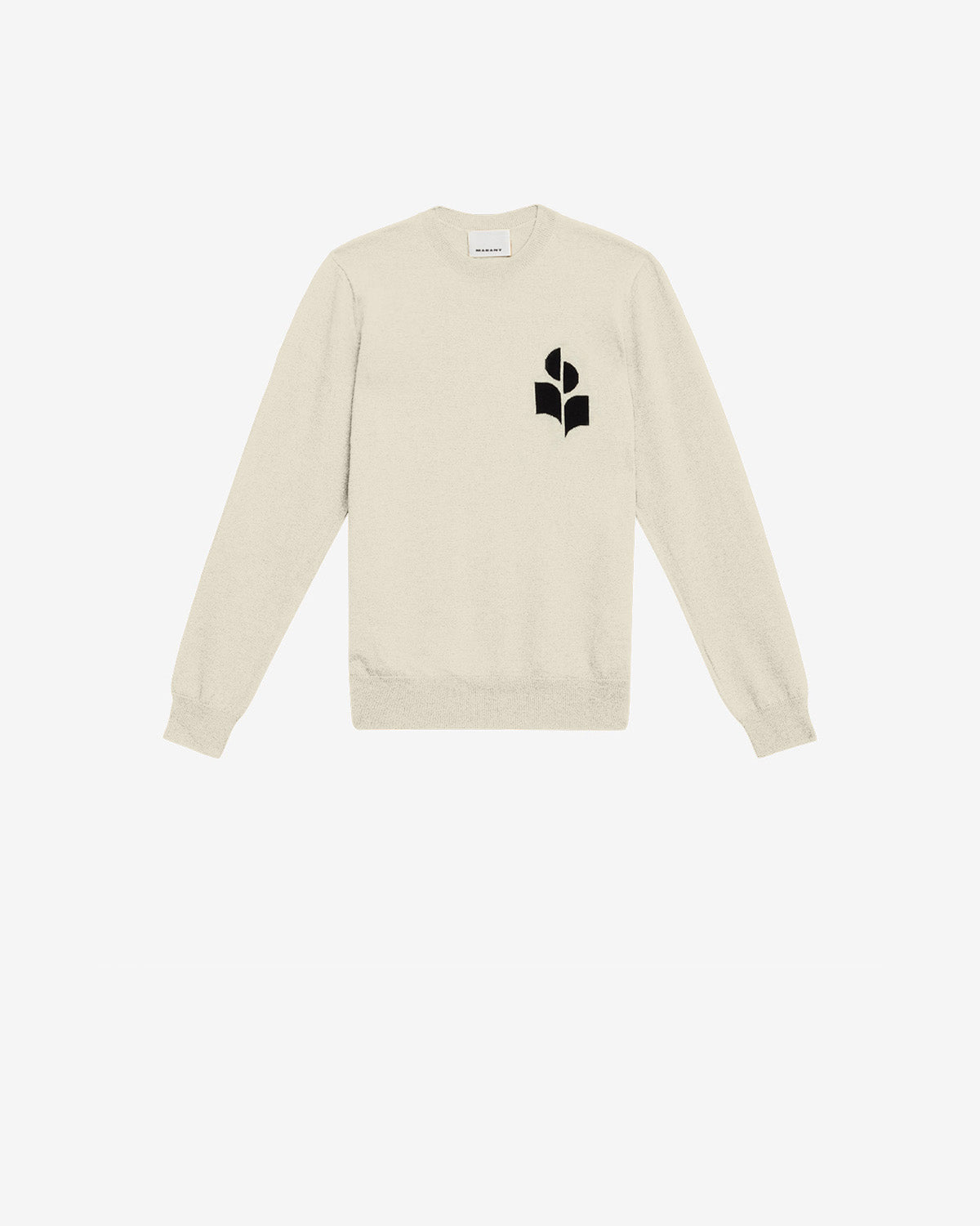 Isabel Marant Mailles Pull Evans pull gris clair laine