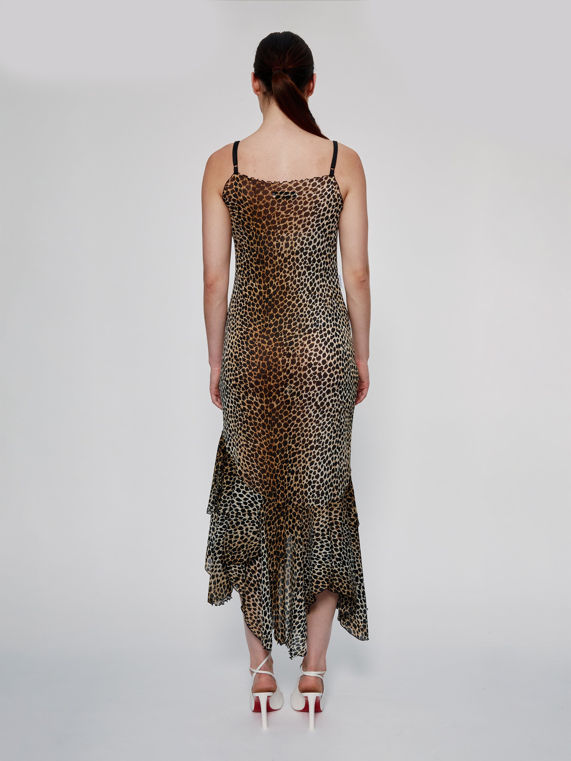 Ester Manas Feline Spaghetti Easy Dress robe feline maxi