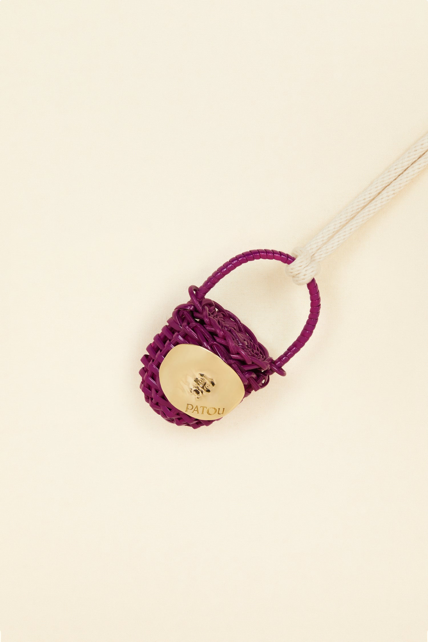 Patou Bags AC023 collier sac seau osier anémone
