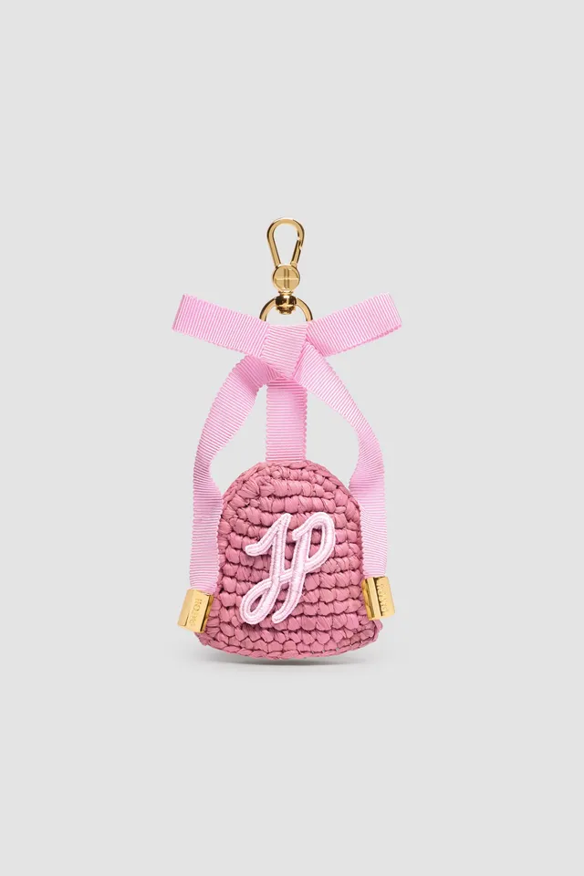 Patou Jewellery AC091 porte-clés raphia rose Primrose