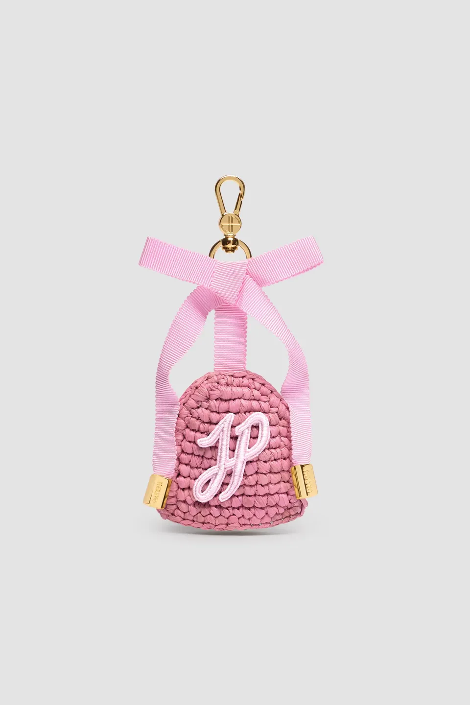 Patou Jewellery AC091 porte-clés raphia rose Primrose