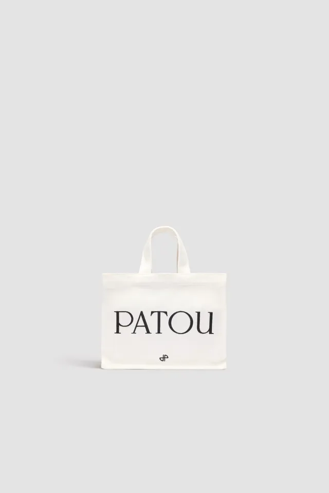 Patou Bags tote AC044 blanc toile coton