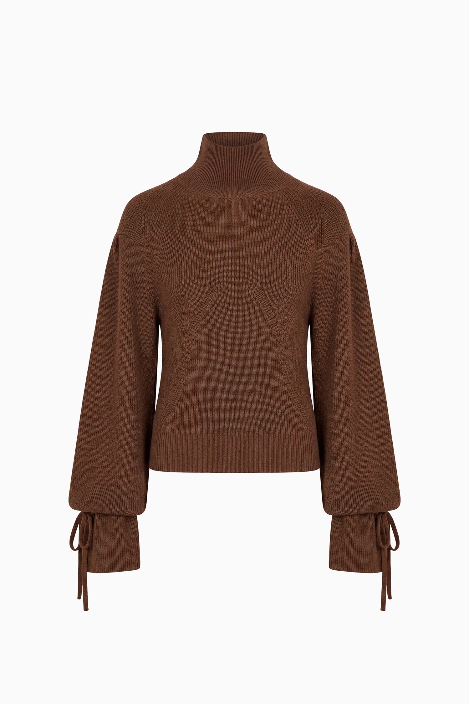 Ulla Johnson Camille Pull Col Roulé Clove Mérinos