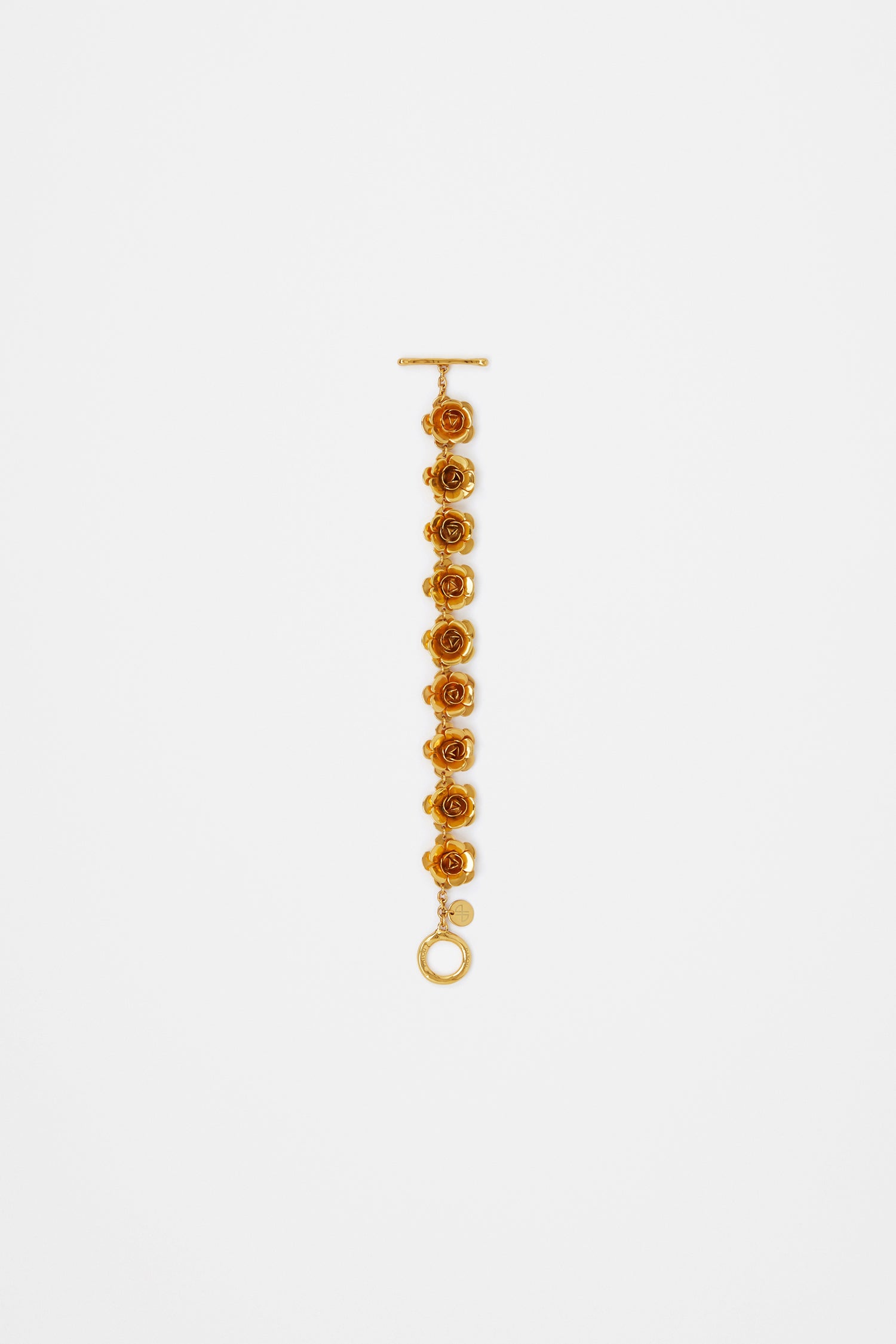 Patou Jewellery JW089 bracelet fleur doré 19 cm TU
