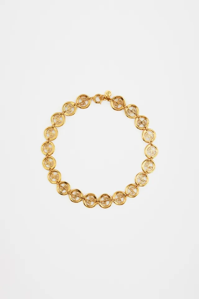 Patou Jewellery H23JW1111002299G collier doré Gold