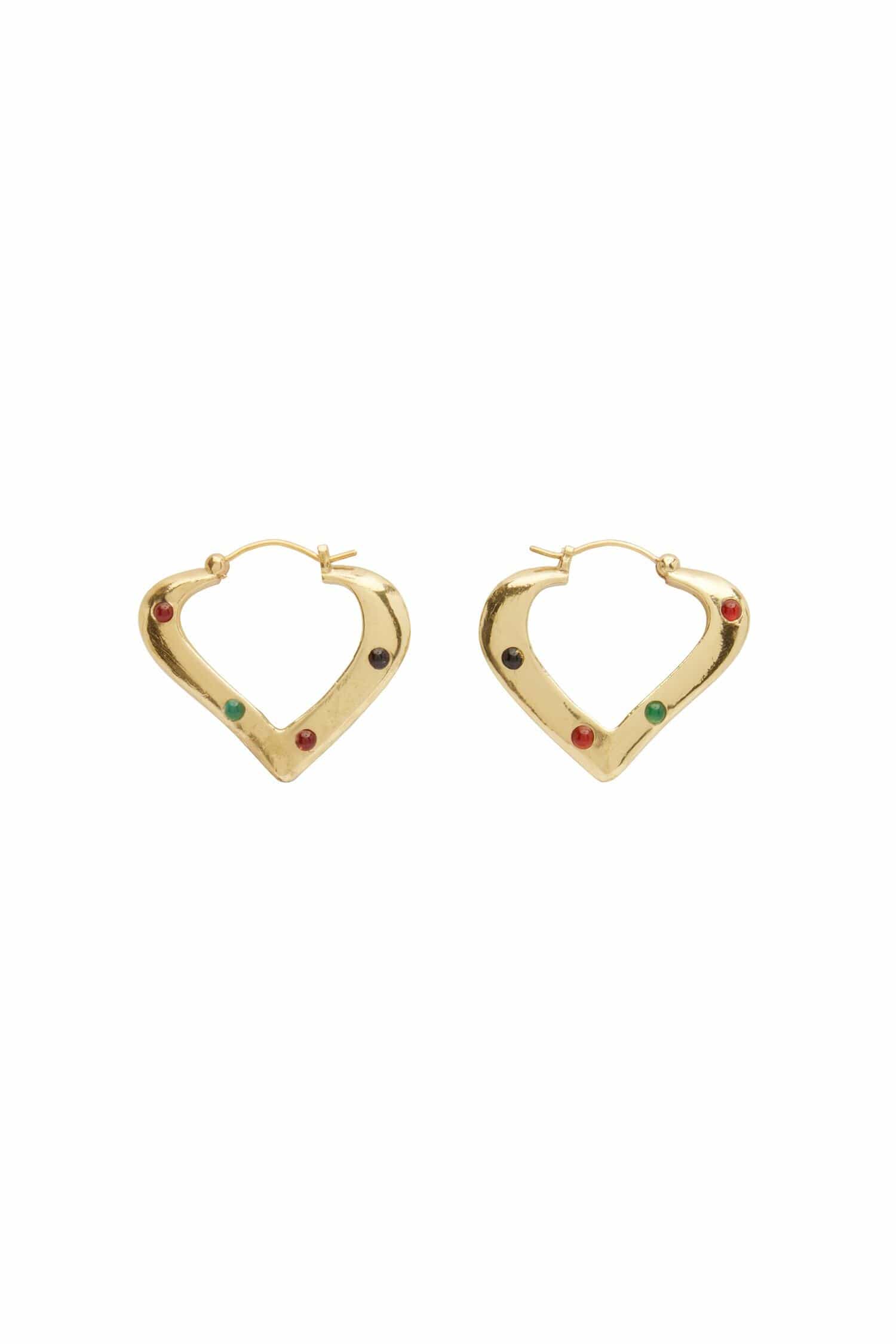 Alemäis Atomic Heart boucles d'oreilles mini créoles