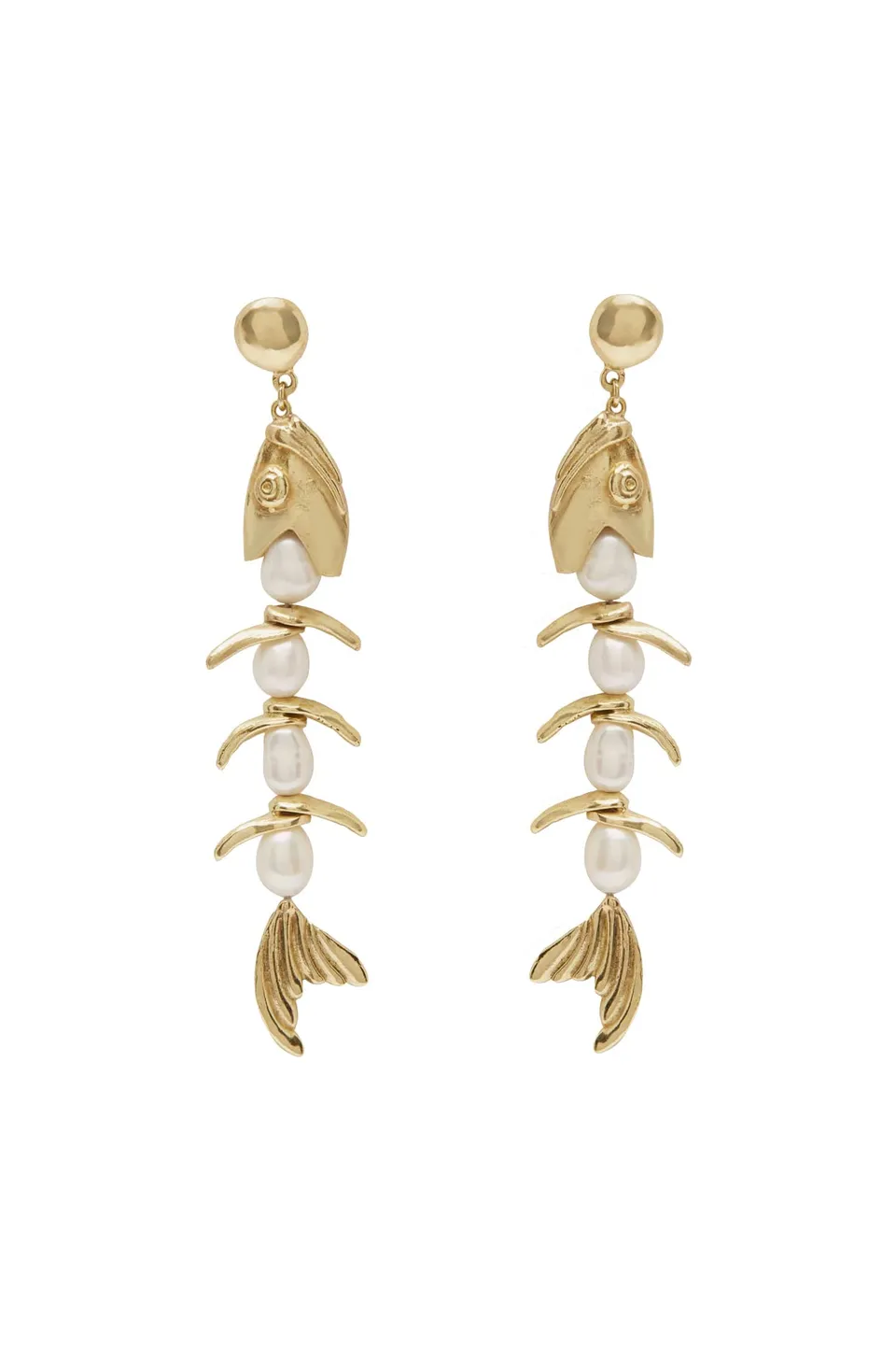 Alemaïs Calypso Pearl Fish boucles perles taille unique