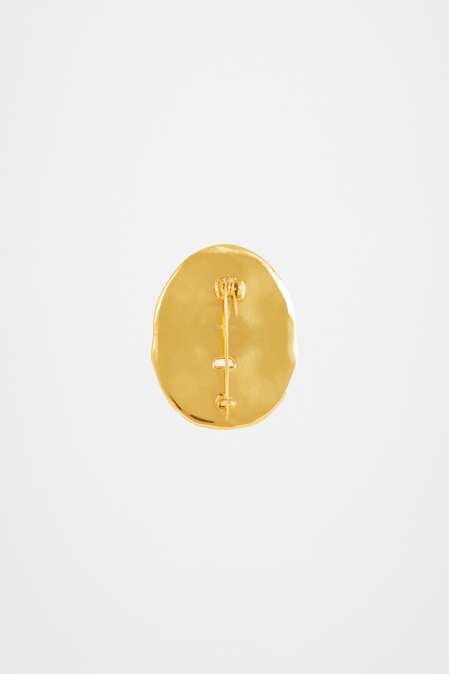 Patou H20JW0201001299G broche visage Gold