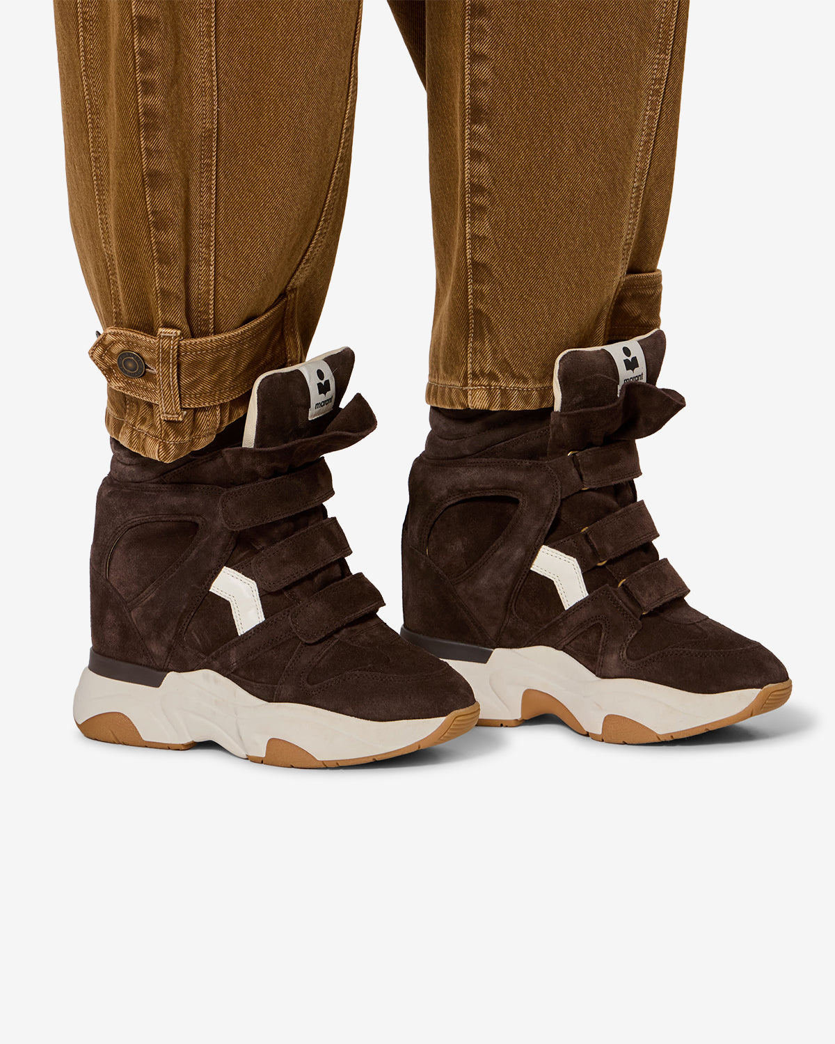 Isabel Marant Balskee BK0009FA baskets chocolat 35-42