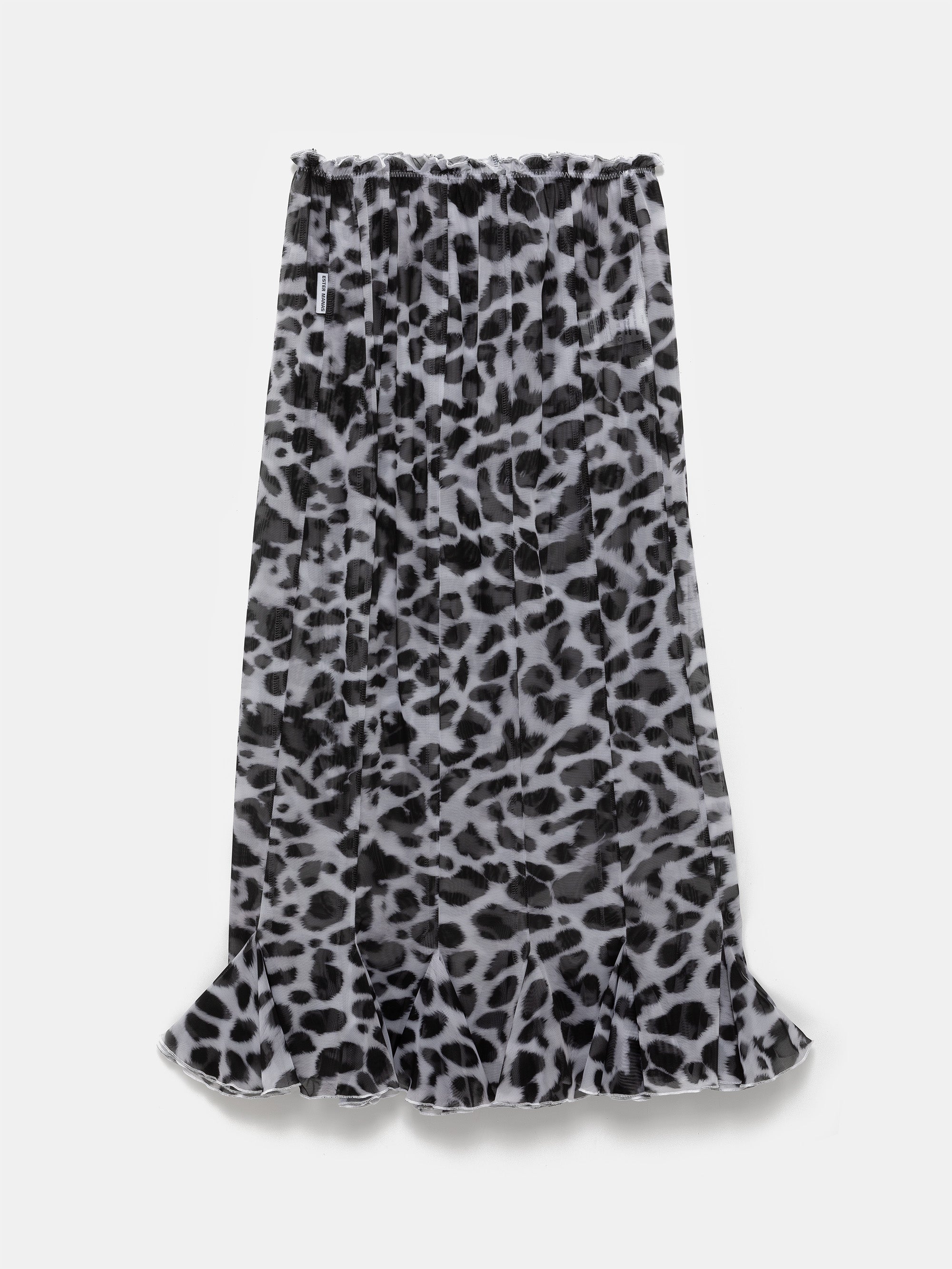 Ester Manas Dalmatian jupe tulipe midi Cosy