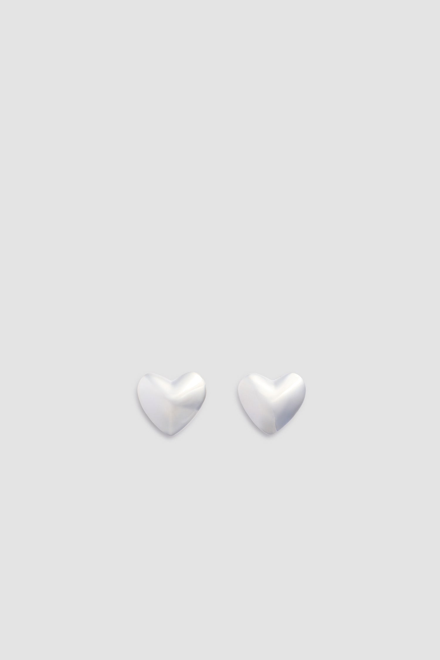 Patou JW143 boucles coeur argent TU clous