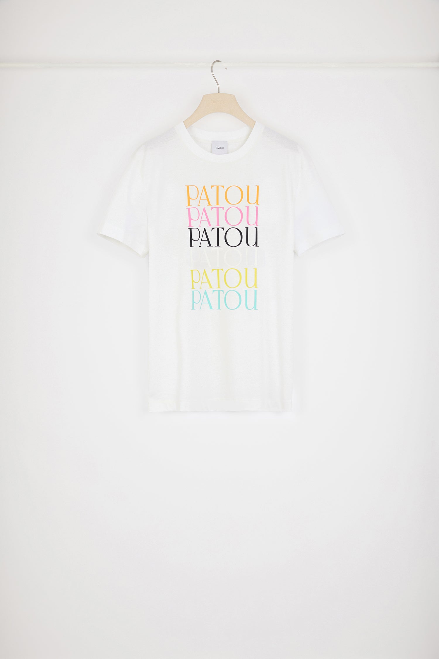 Patou JE112 t-shirt coton bio blanc XXS-XXL logo
