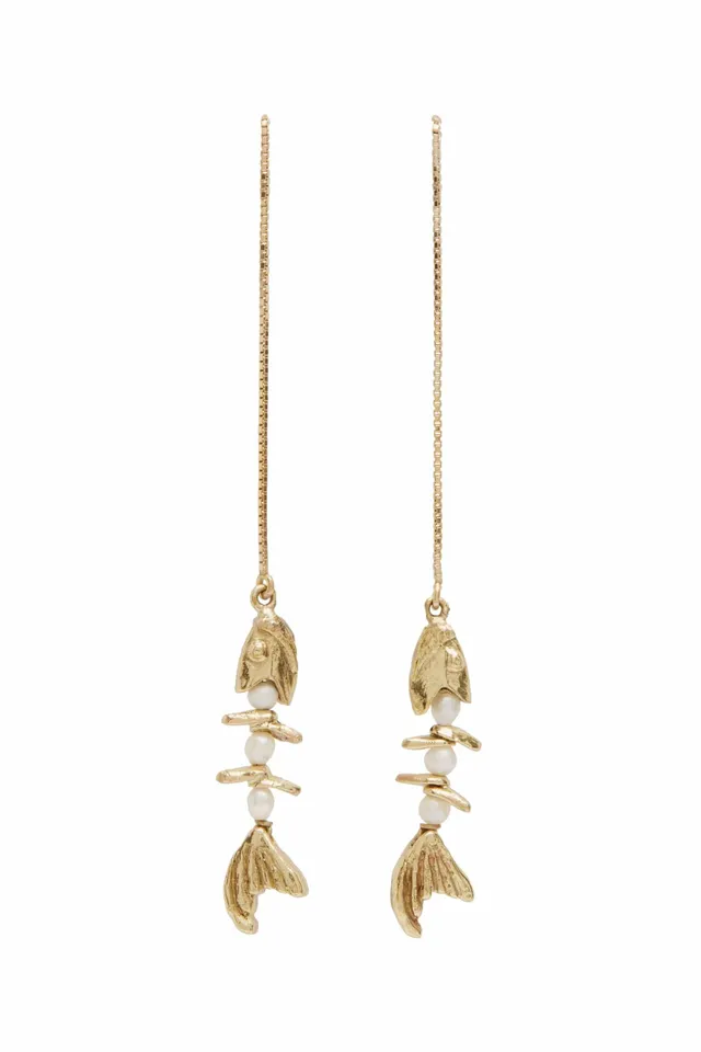 Alemäis Calypso Pearl boucles poisson perle OS