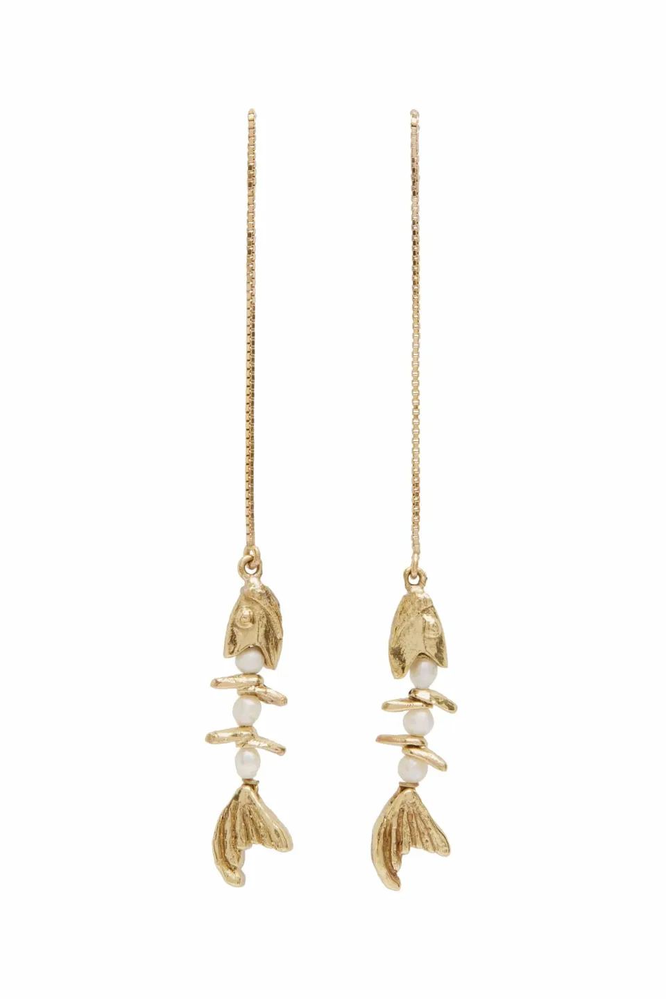 Alemäis Calypso Pearl boucles poisson perle OS