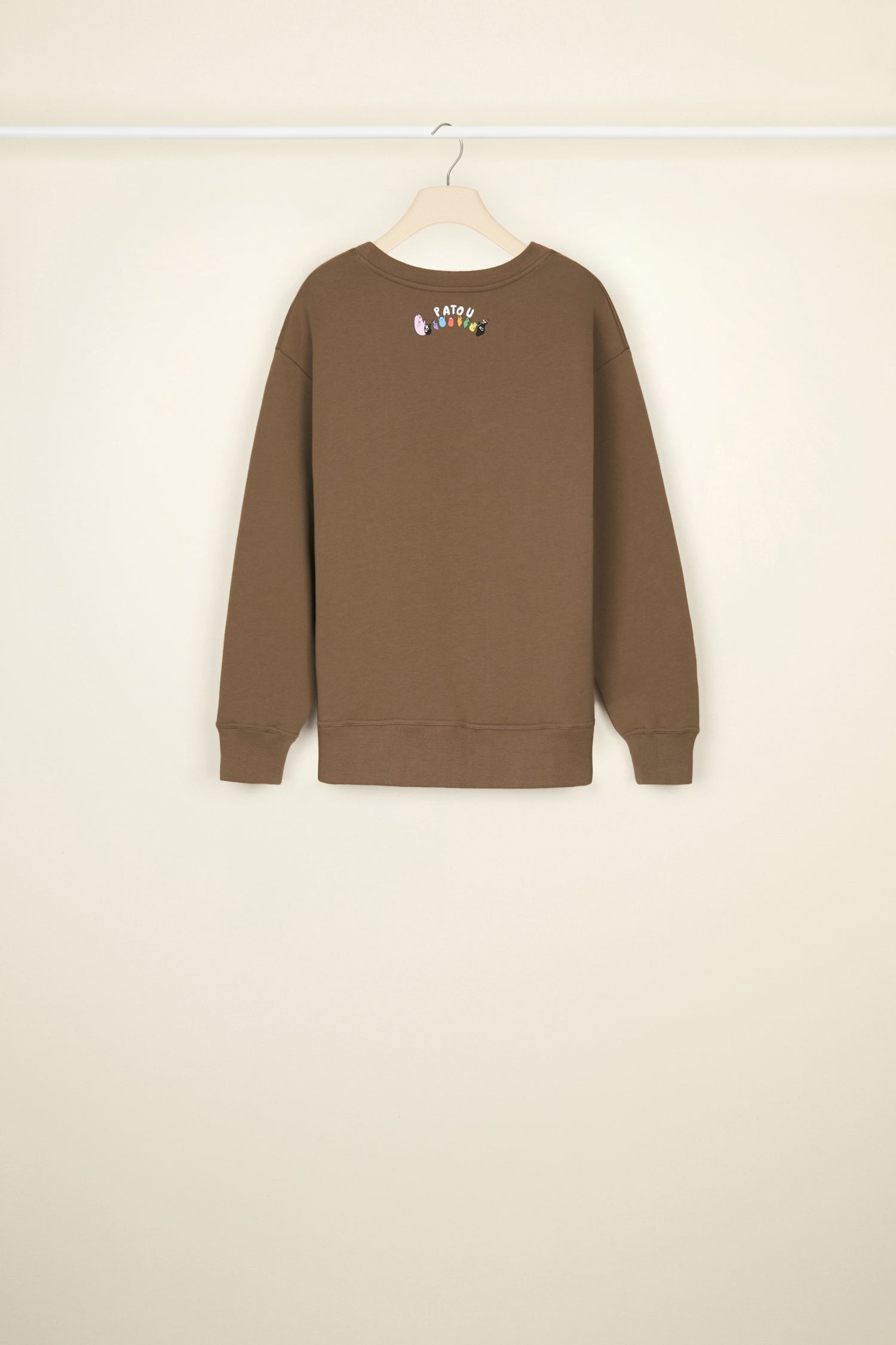 Patou JE047 sweat Barbamama bronze coton bio