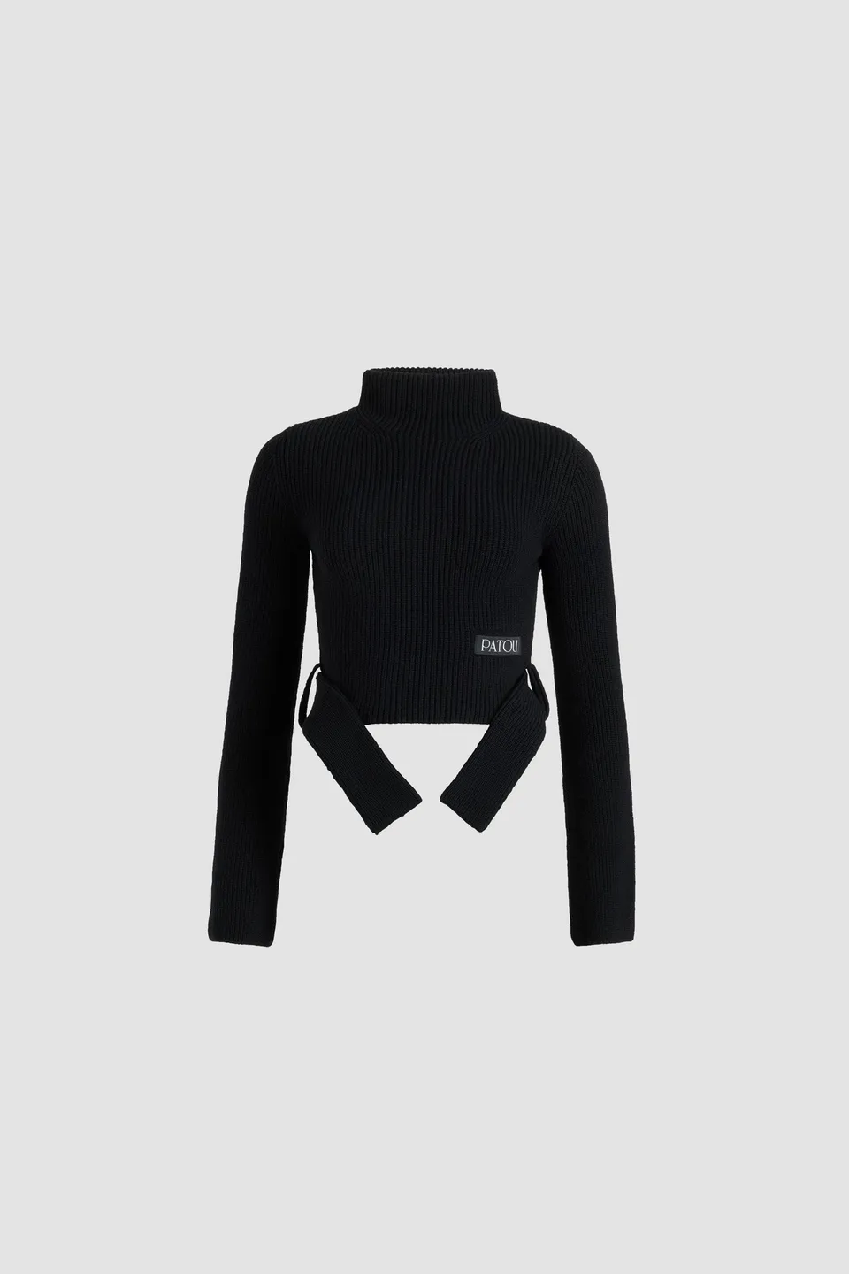 Patou H25KN2618041999B pull laine noir