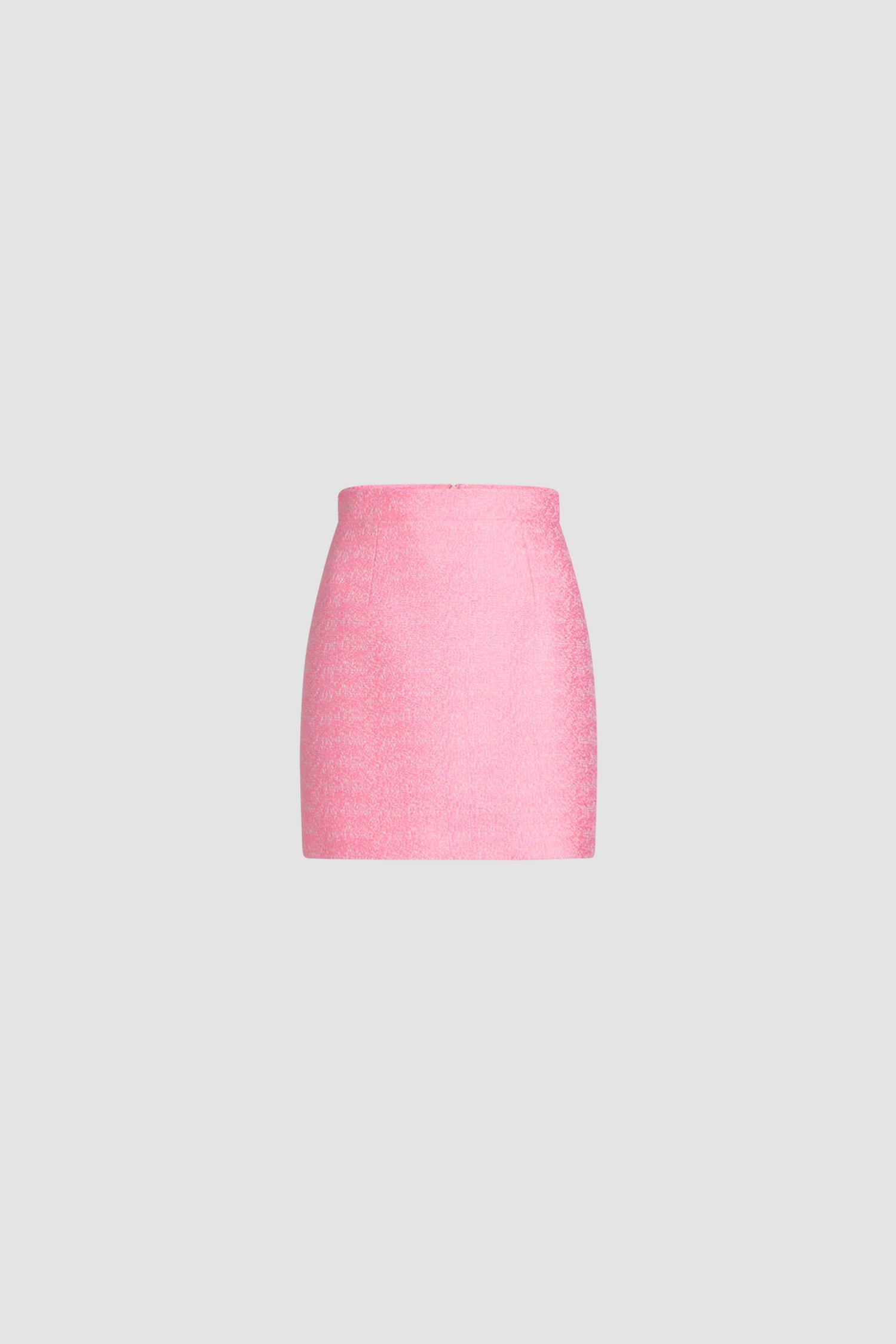 Patou mini jupe tweed rose coton bio Primrose Pink