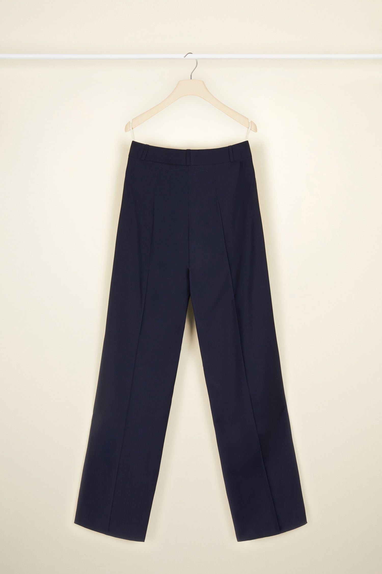 Patou TR0070033695N pantalon marin laine navy