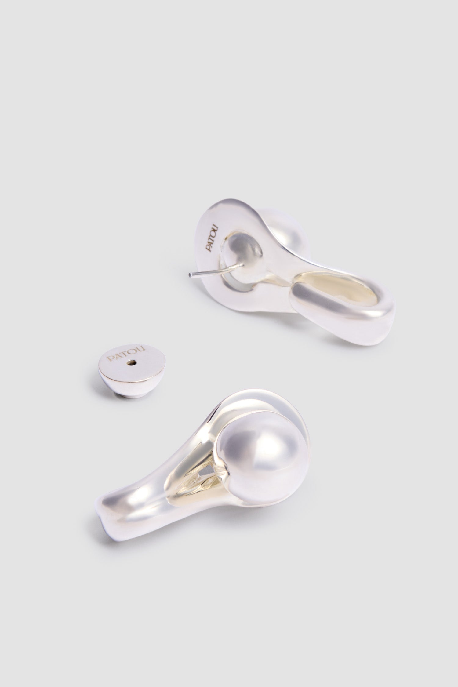 Patou JW176 boucles oreilles argenté Silver géométriques