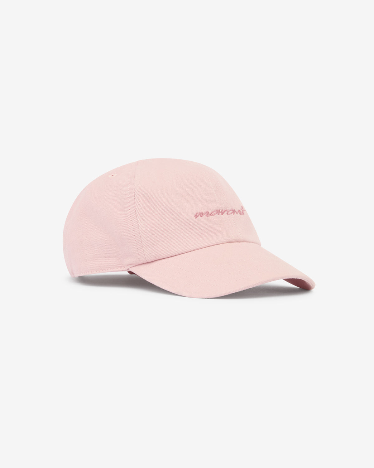 Isabel Marant Tomas casquette coton rose clair