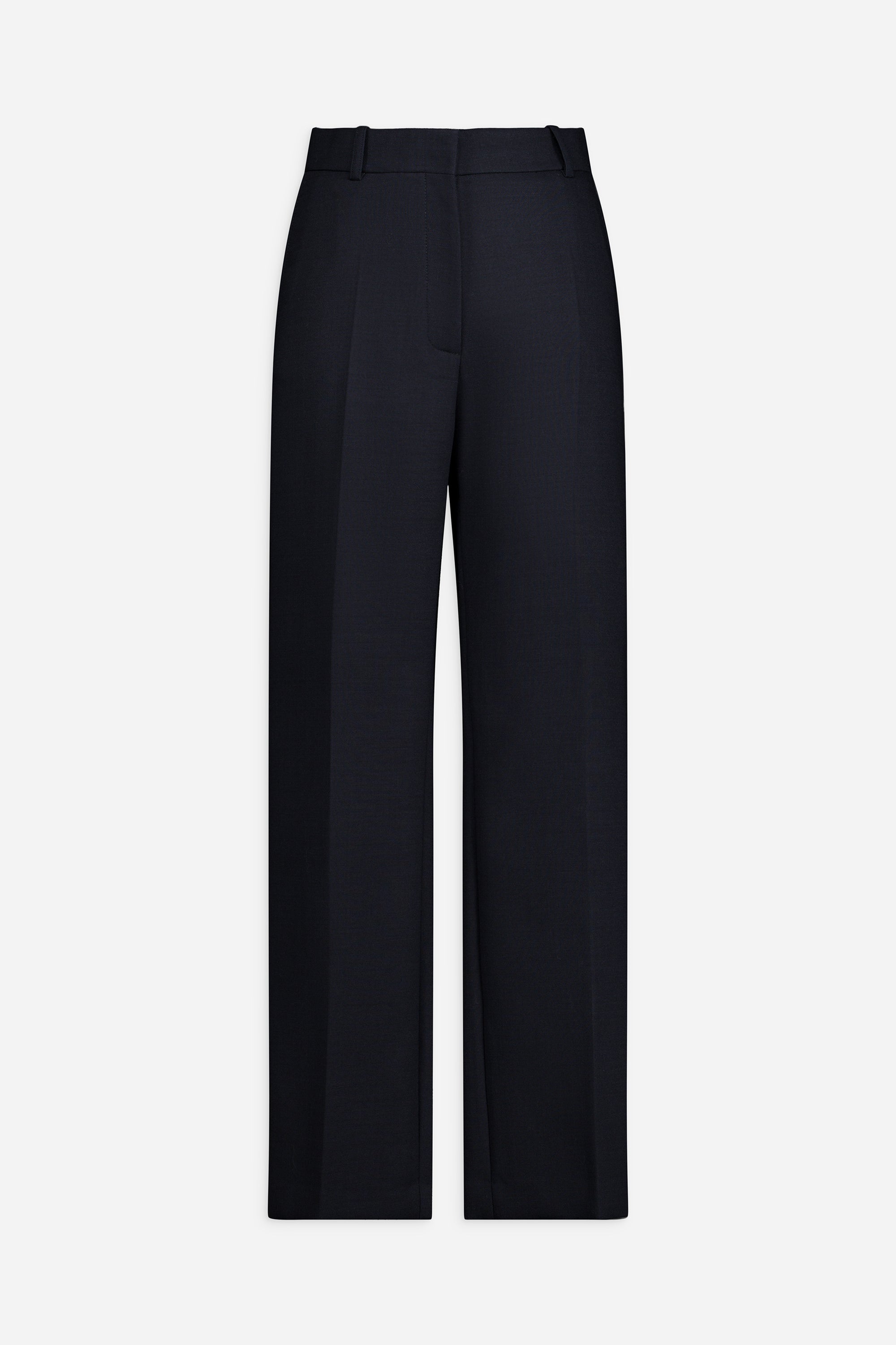 PAUL & JOE Dandy pantalon coupe droite marine boutons recouverts