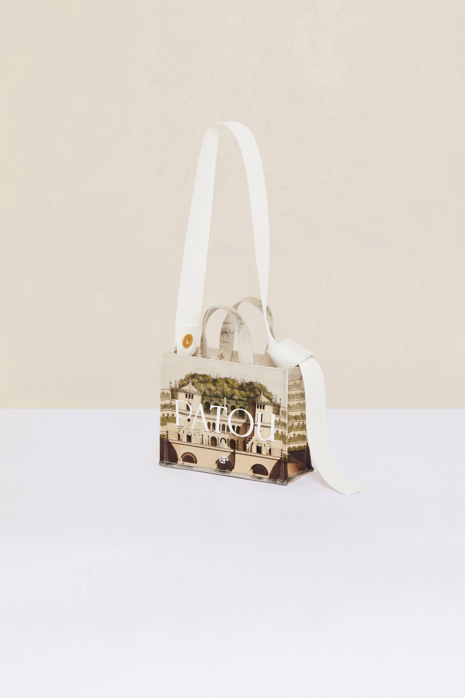 Patou Bags P22AC02500765040 tote coton Amour Island