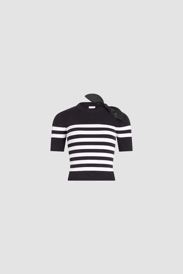 Patou T-Shirts tee KN33280925970 rayures coton offshore