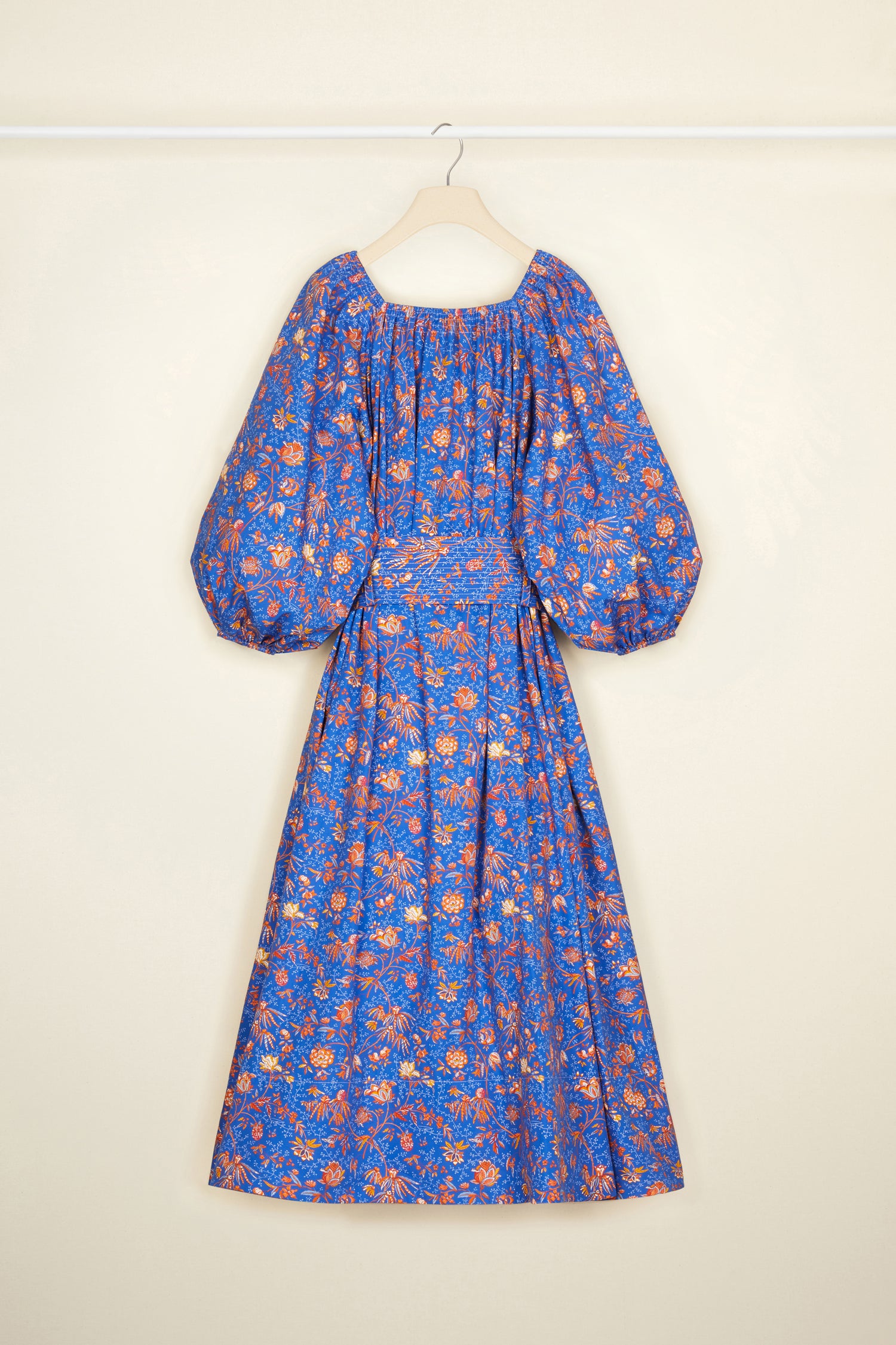 Patou DR037 maxi robe coton bio imprime citrus 38