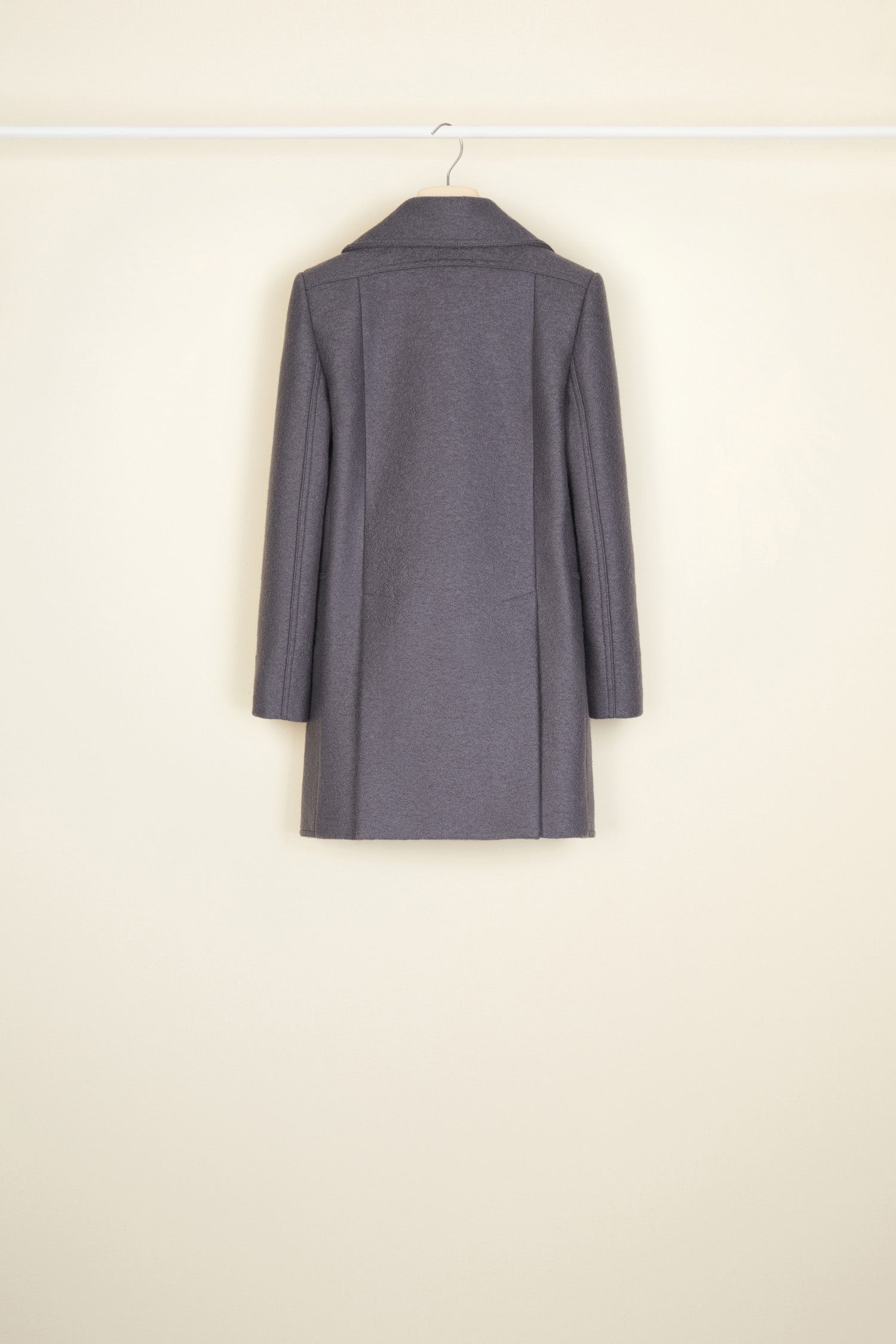 Patou JA012 veste laine croisée grise Storm