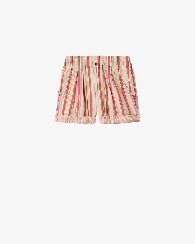 Isabel Marant Nirma SH0256FC short beige-red 38