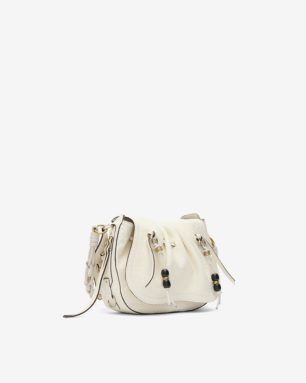 Isabel Marant Sacs Bolton sac beige cuir grainé