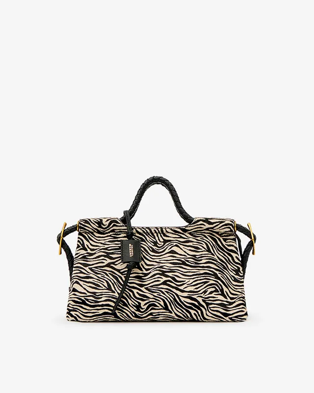 Isabel Marant Pipa M PM0124FA sac cuir pony zèbre