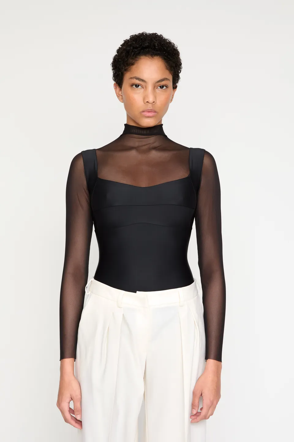 ATU Body Couture Body Noir Corset Brassière Taille S