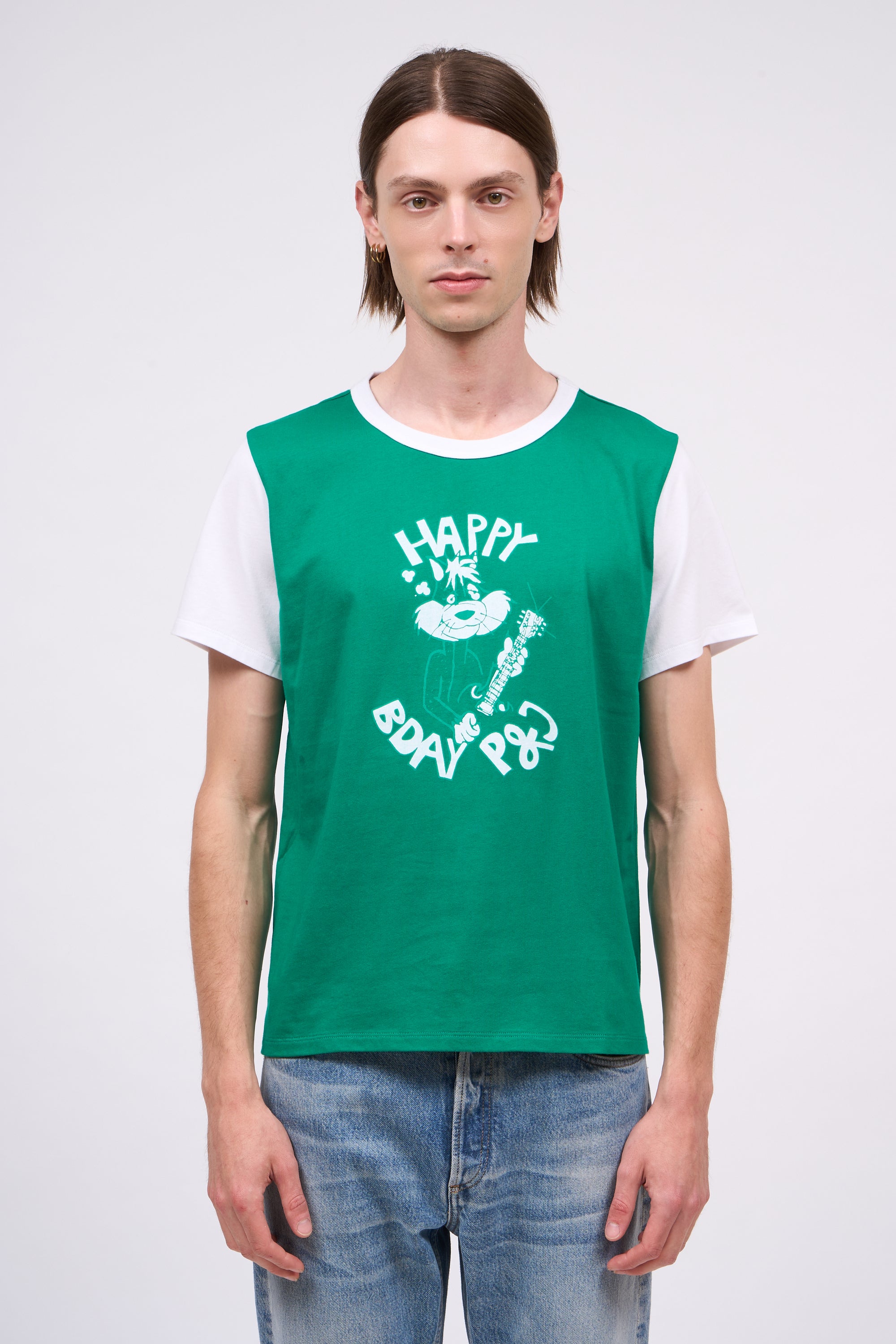 Paul & Joe Happy Birthday t-shirt coton gris S