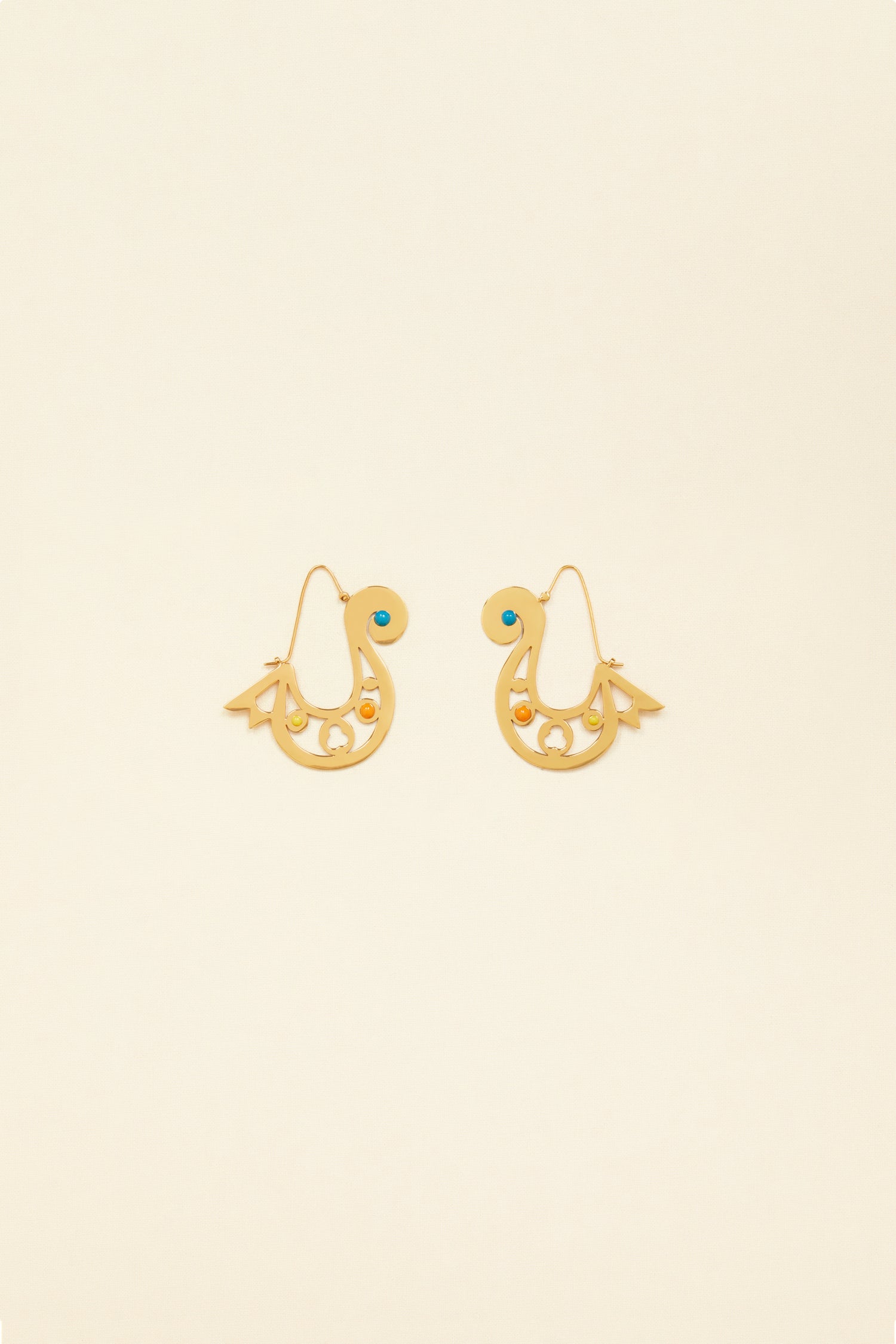 Patou Jewellery A21JW06910005500 boucles d'oreilles multicolore