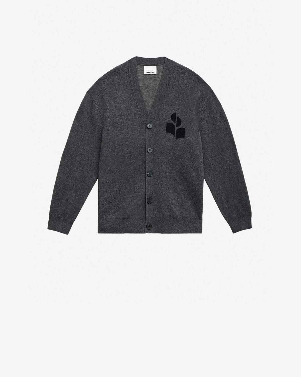Isabel Marant Mailles Curtis cardigan anthracite laine