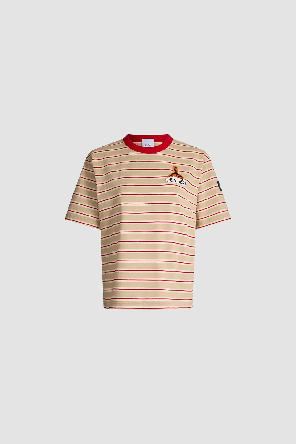 Patou A25JE20899905089 t-shirt rayé coton Moomin