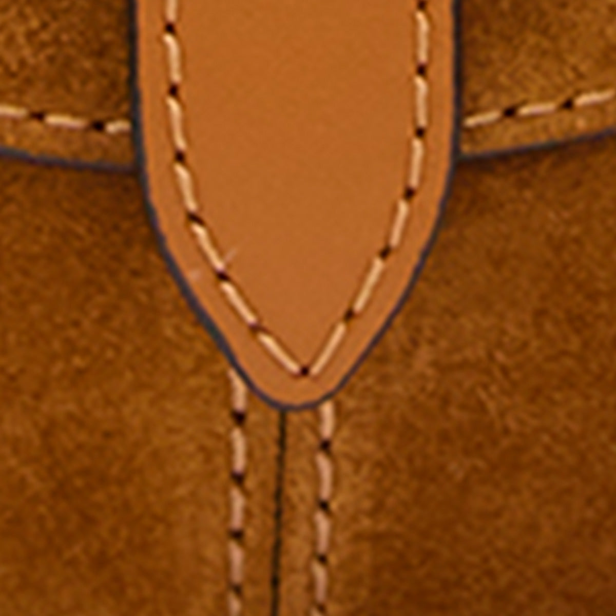 Isabel Marant Altay Small sac cuir velours cognac