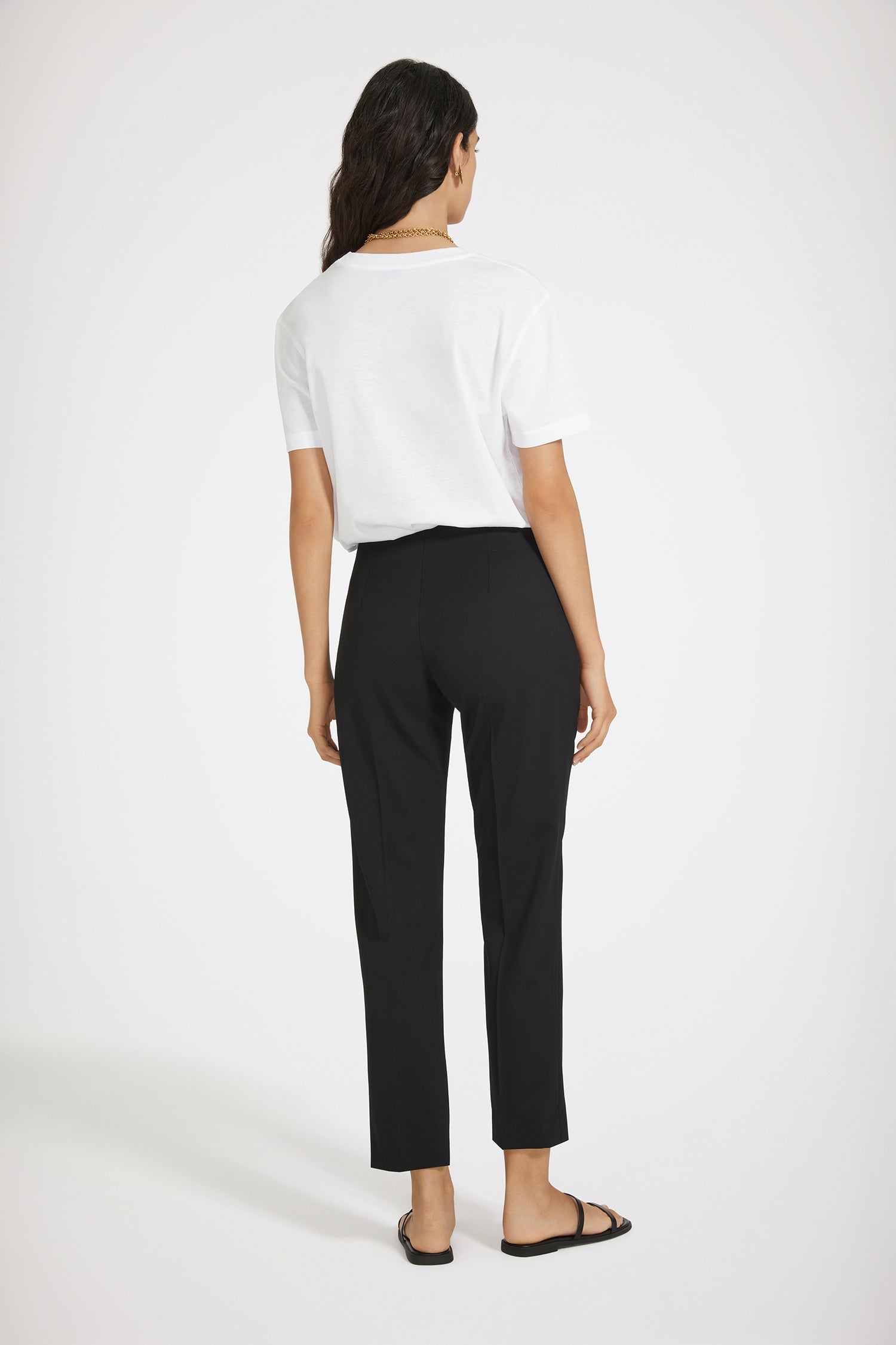 Patou P24TR0370103999B pantalon fuselé noir