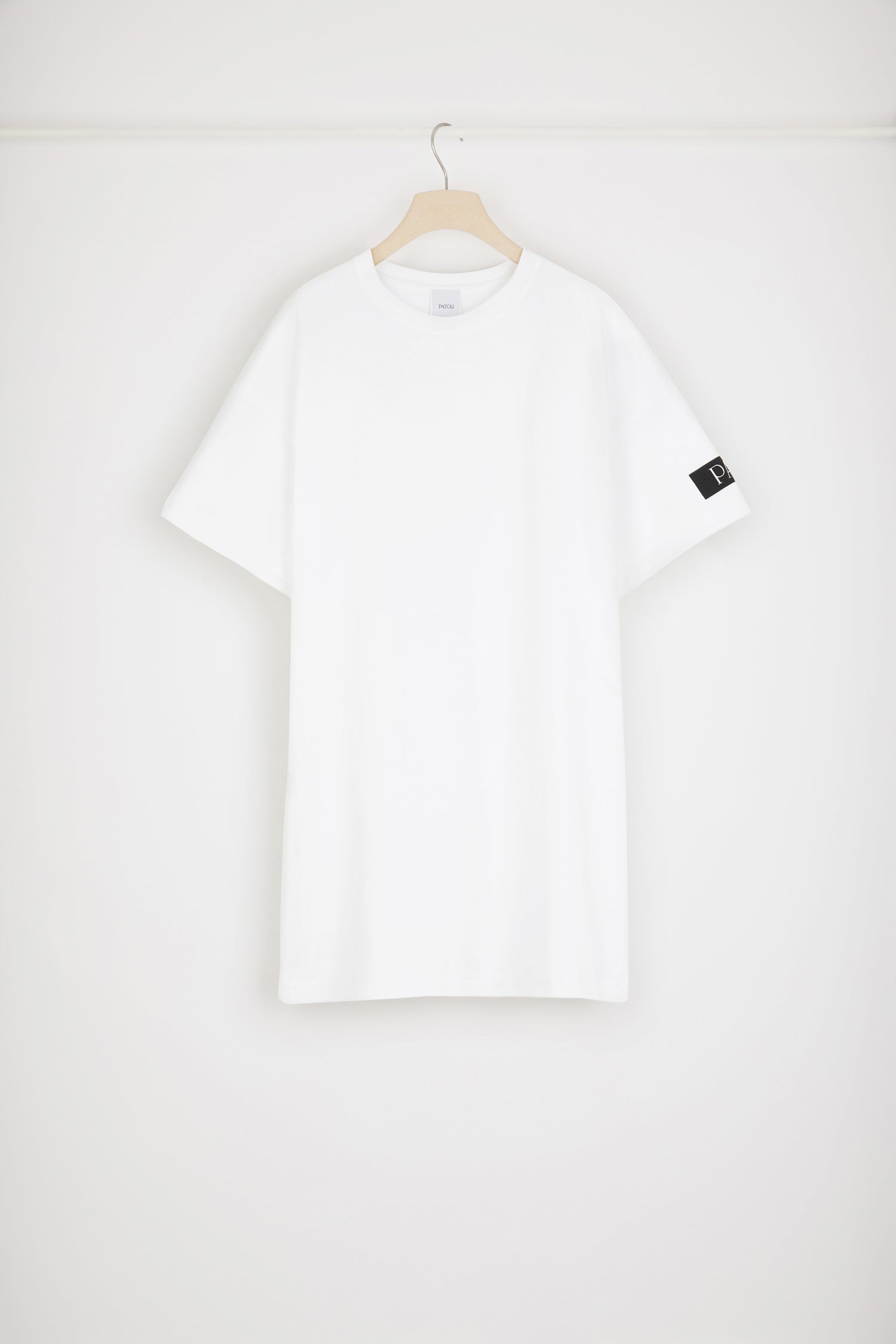 Patou JE0579990001W robe t-shirt coton blanche