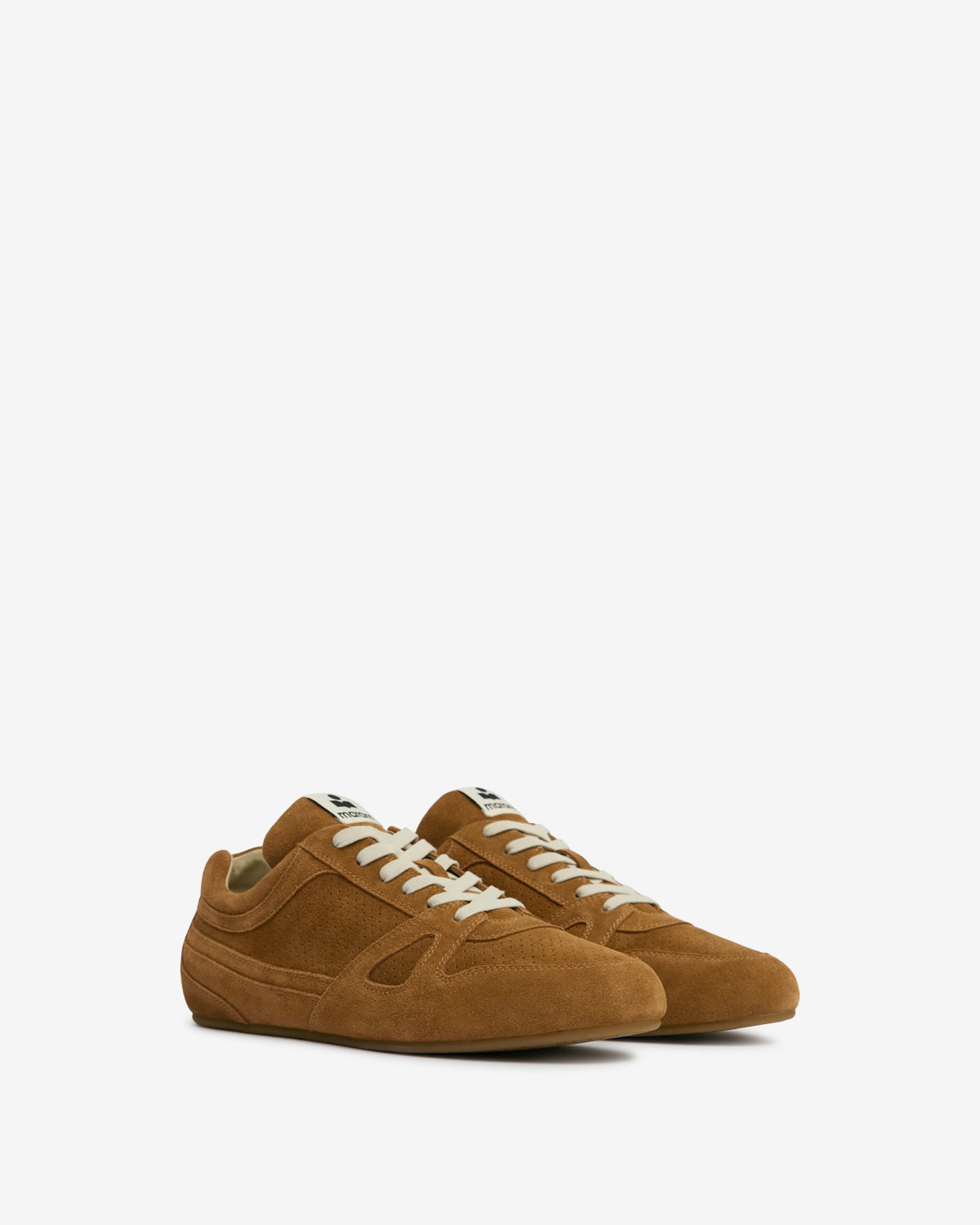 Isabel Marant Sennyh baskets montantes cognac cuir homme