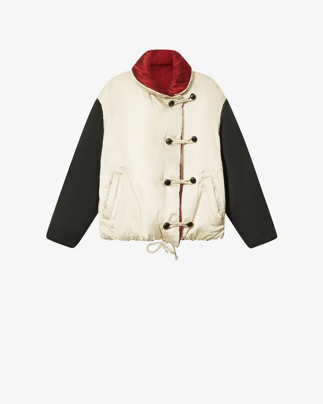 Isabel Marant Bleza MA0585FA manteau soie champagne
