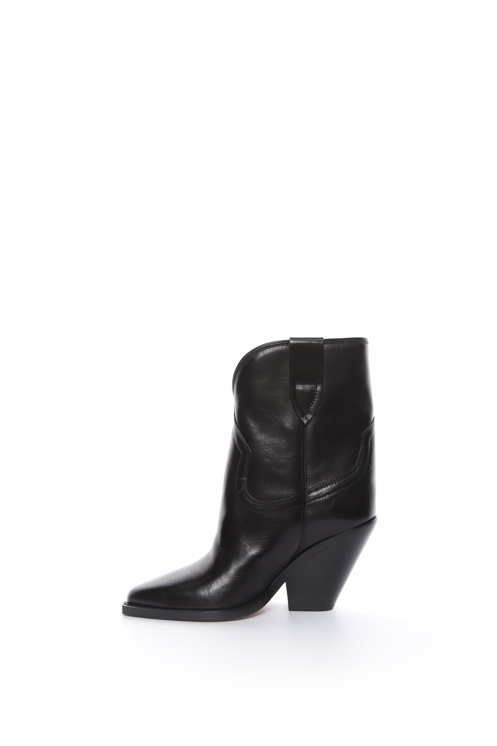 Isabel Marant Leyane BO0004FA-A1A04S bottes noir cuir
