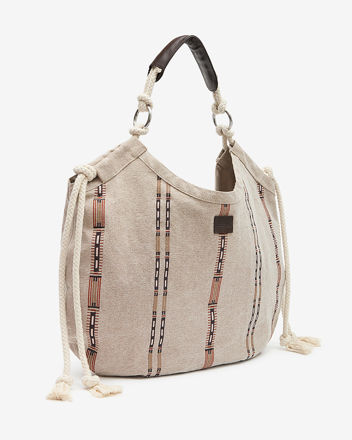 Isabel Marant Byron cabas toile écru bandoulière tote