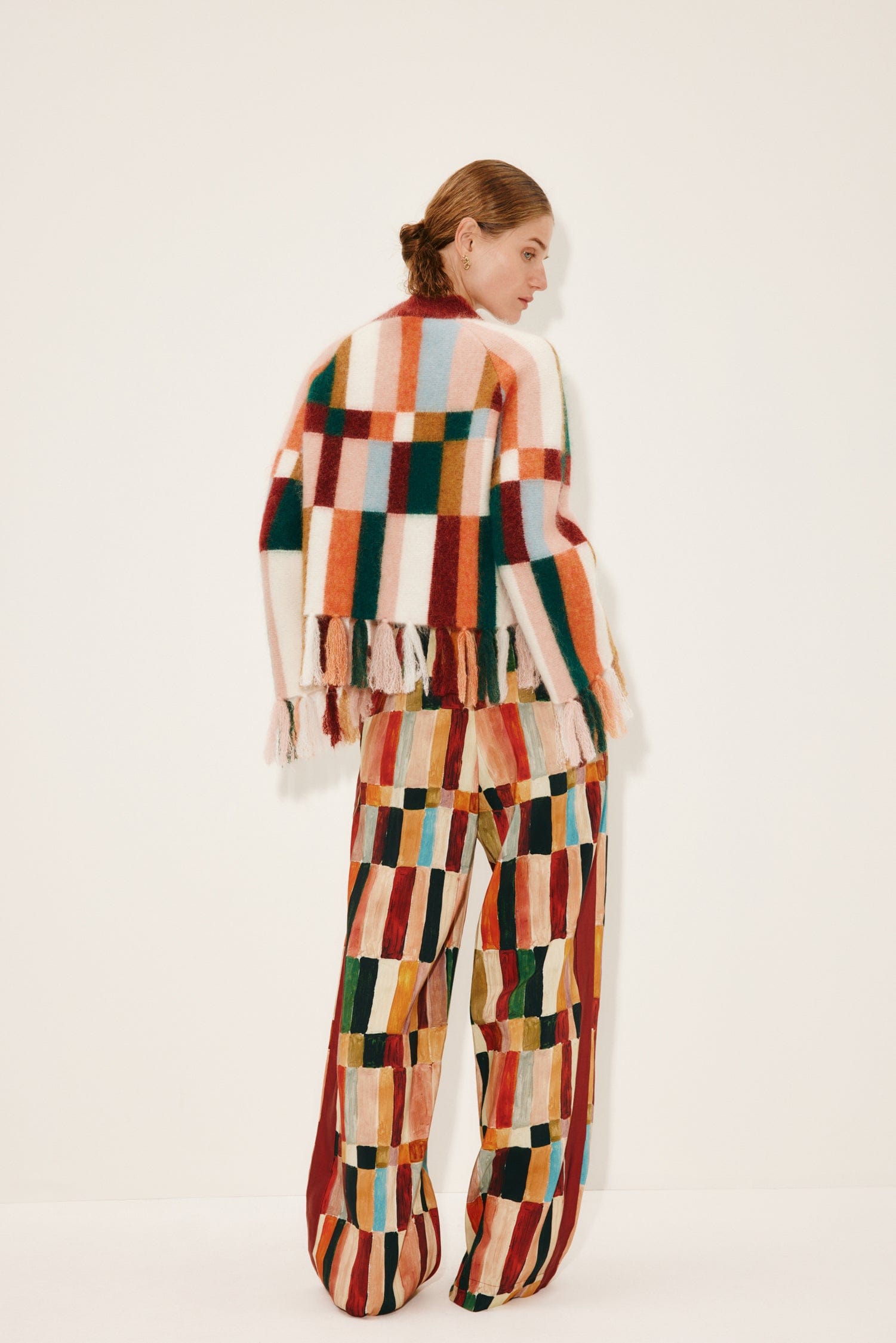 Alemaïs Marjorelle Cropped Knit pull mohair