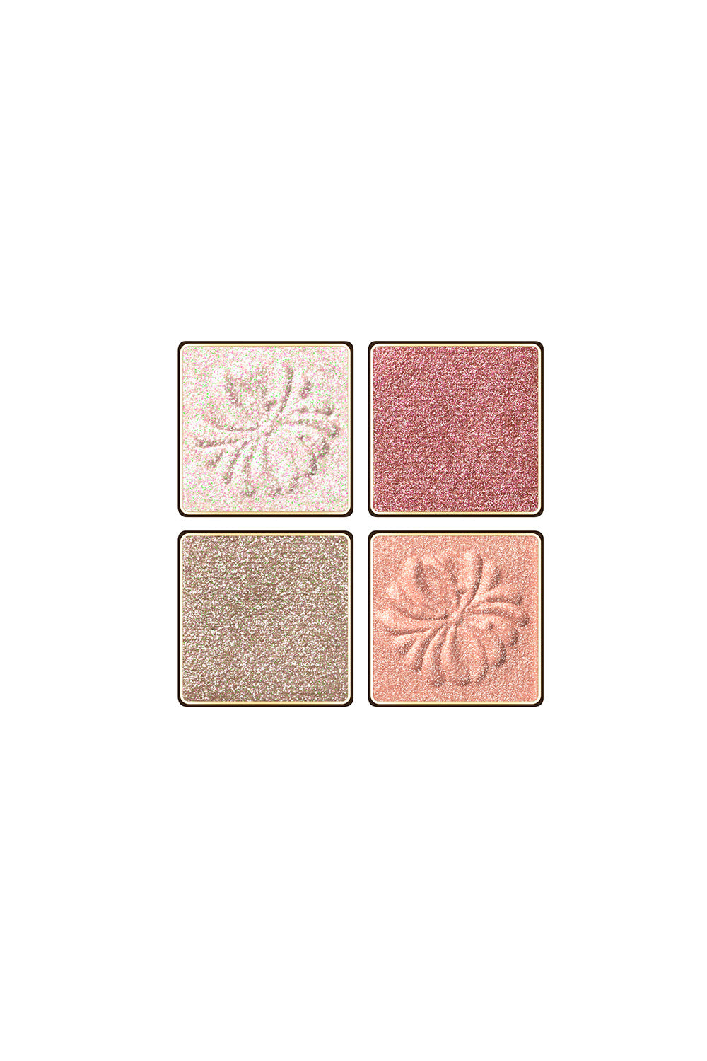 Paul & Joe Coffret des fleurs palette yeux 4 fards rose