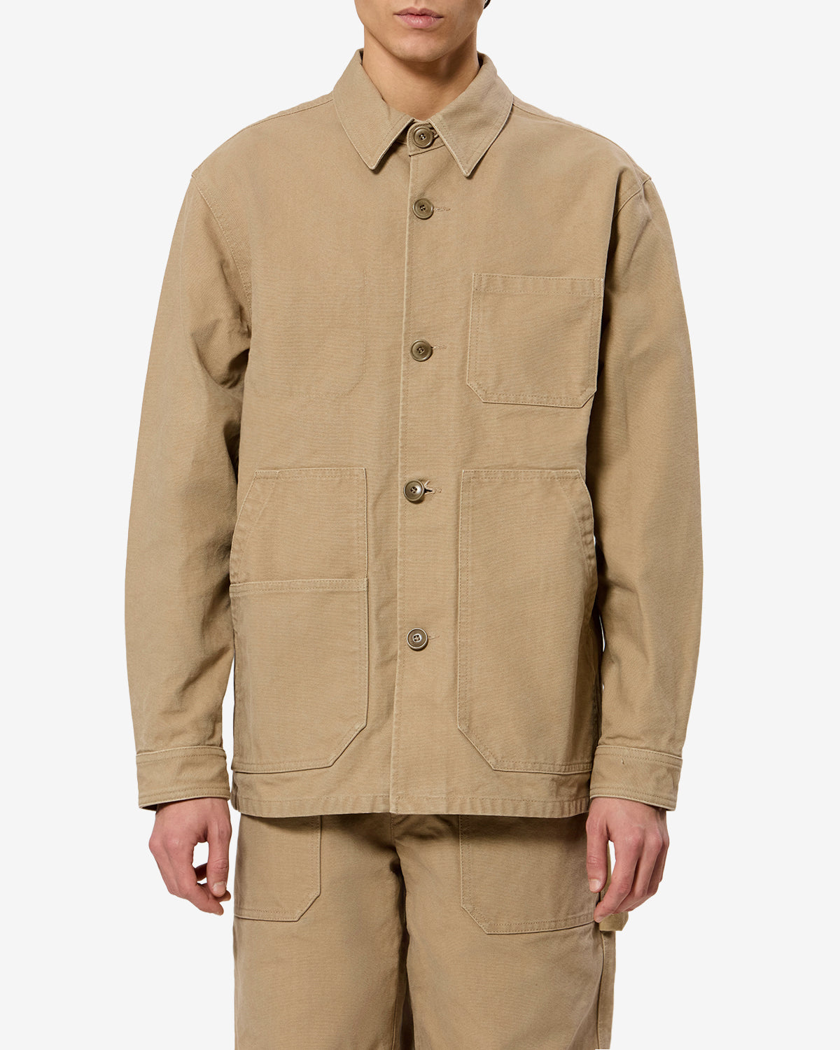 Isabel Marant Ardy VE0679HB veste coton beige