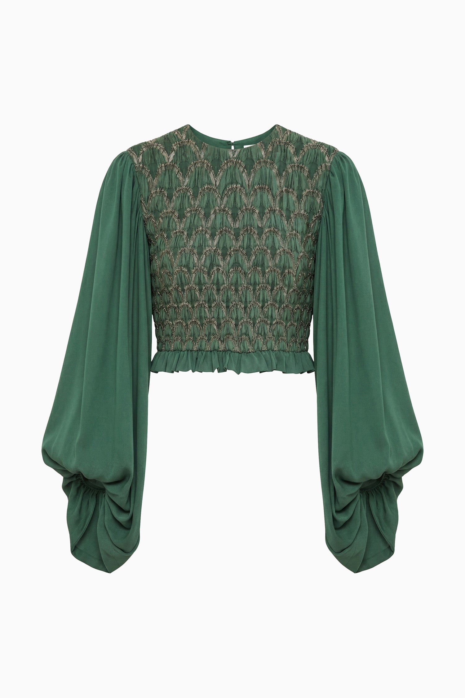 Ulla Johnson Marlene FA260244 Blouse Tourmaline en soie