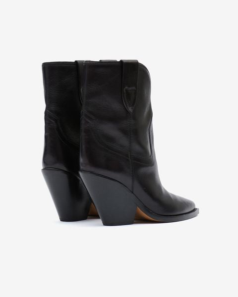 Isabel Marant Leyane BO0004FA-A1A04S bottes noir cuir